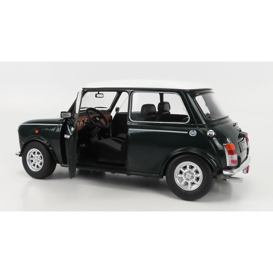 ミニカー 1/12 ミニクーパー KK-SCALE 1/12 MINI COOPER LHD 1992 DARK GREEN WHITE KKDC120051L｜a-mondo2｜07