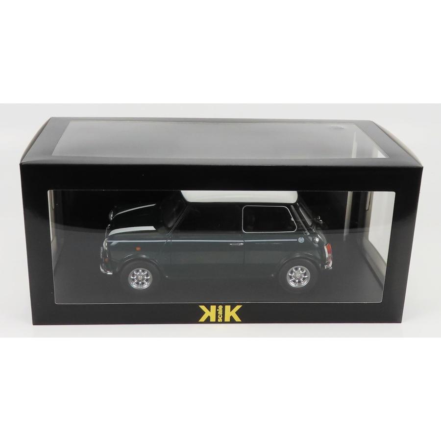 ミニカー 1/12 ミニクーパー KK-SCALE 1/12 MINI COOPER RHD 1992 DARK GREEN WHITE KKDC120051R｜a-mondo2｜08