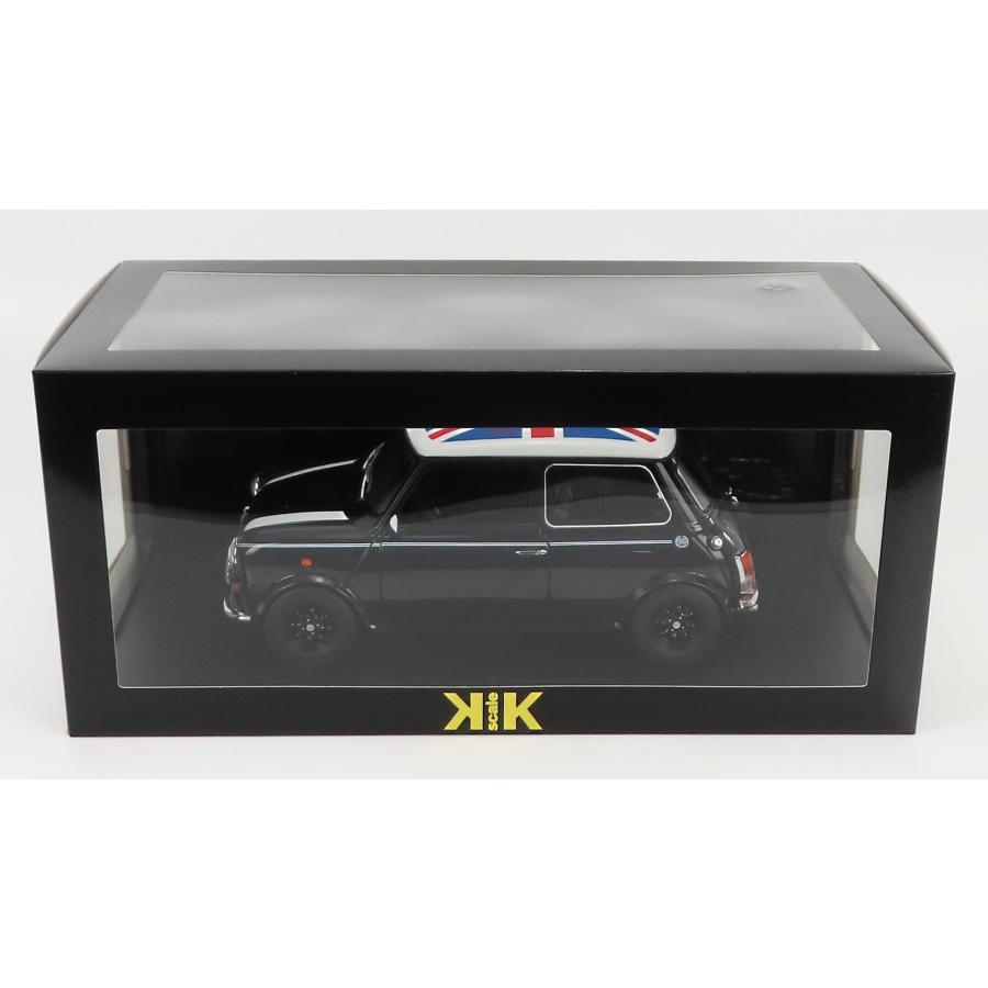 ミニカー 1/12 ミニクーパー KK-SCALE 1/12 MINI COOPER LHD 1992 WITH UNION JACK BLACK WHITE KKDC120052L｜a-mondo2｜08