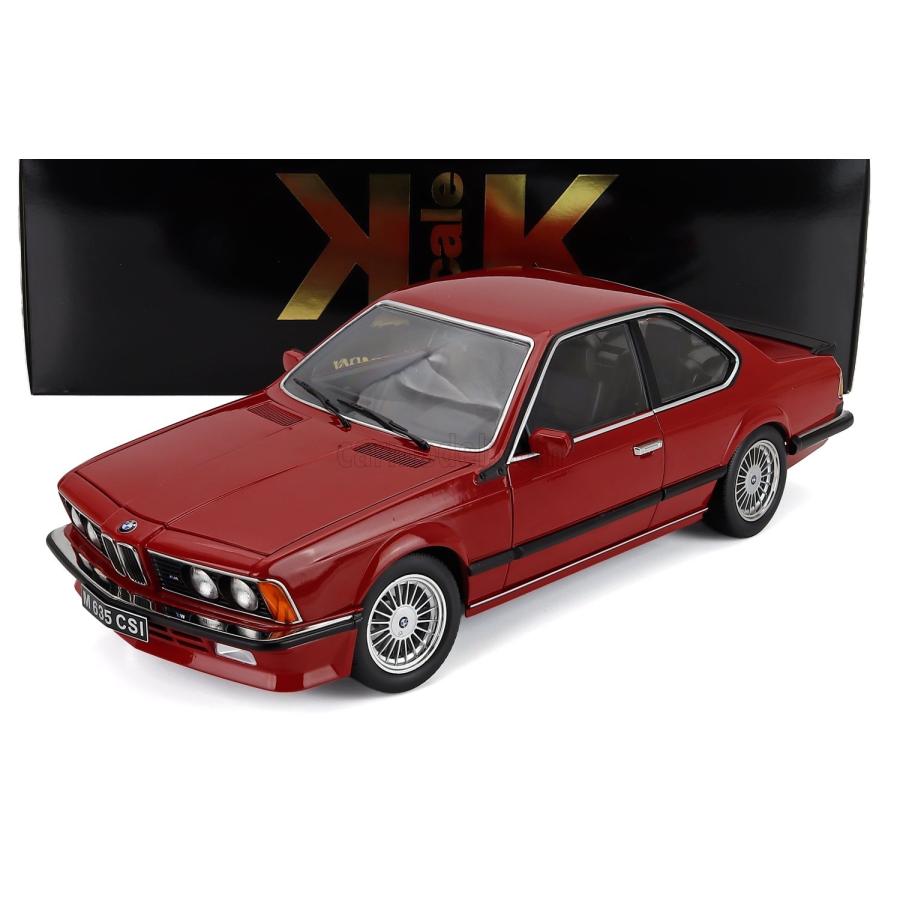 ミニカー 1/12 BMW 6シリーズ KK-SCALE 1/12 BMW 6-SERIES M635 CSI (E24) COUPE 1987 CERCHI ALPINA ALPINA RIMS RED KKDC120165A
