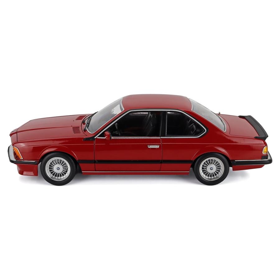 ミニカー 1/12 BMW 6シリーズ KK-SCALE 1/12 BMW 6-SERIES M635 CSI (E24) COUPE 1987 CERCHI ALPINA ALPINA RIMS RED KKDC120165Aの画像