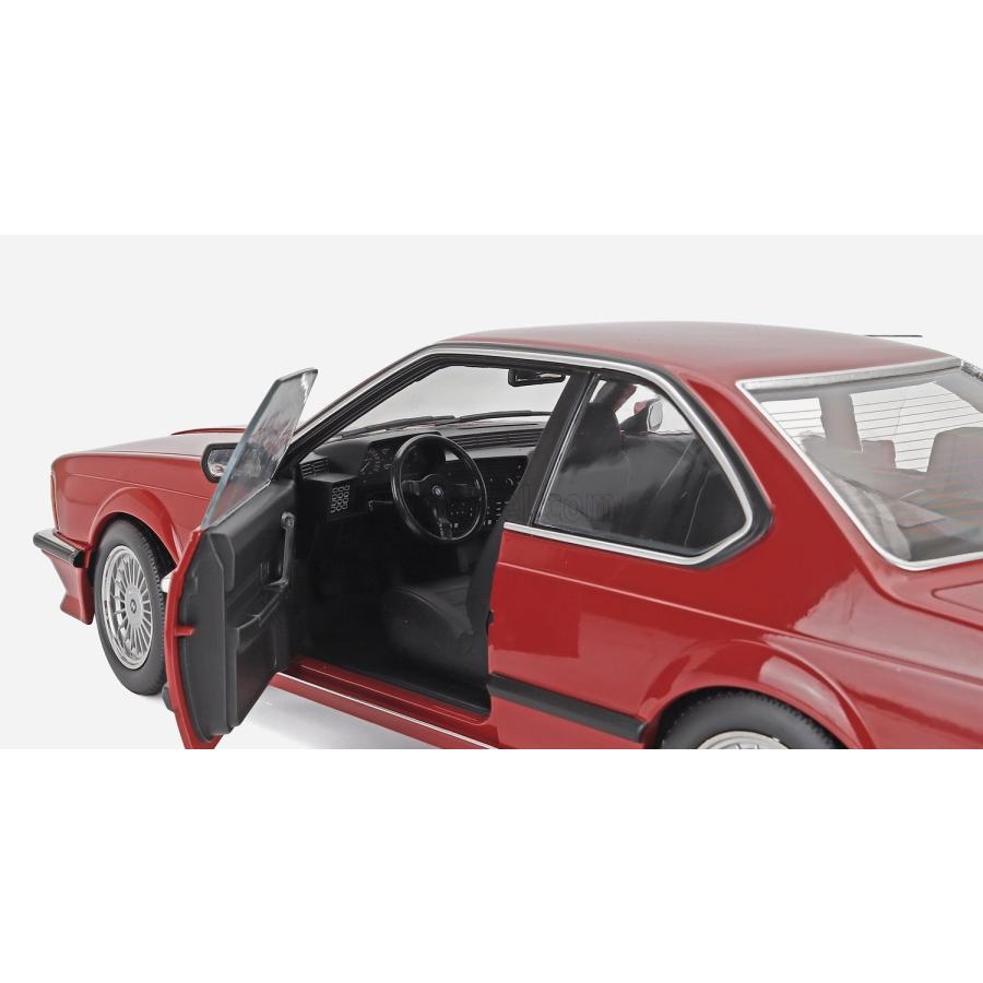 ミニカー 1/12 BMW 6シリーズ KK-SCALE 1/12 BMW 6-SERIES M635 CSI (E24) COUPE 1987 CERCHI ALPINA ALPINA RIMS RED KKDC120165Aの画像