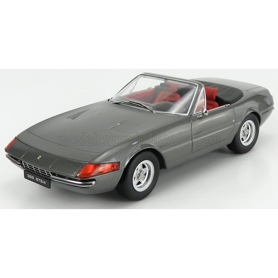 ミニカー 1 18 フェラーリ 365 Gtb Kk Scale 1 18 Ferrari 365 Gtb Daytona Spider Open 2 Series 1971 Dark Grey Met Kkdc Kkdc ミニカーショップ ええもん堂 通販 Yahoo ショッピング