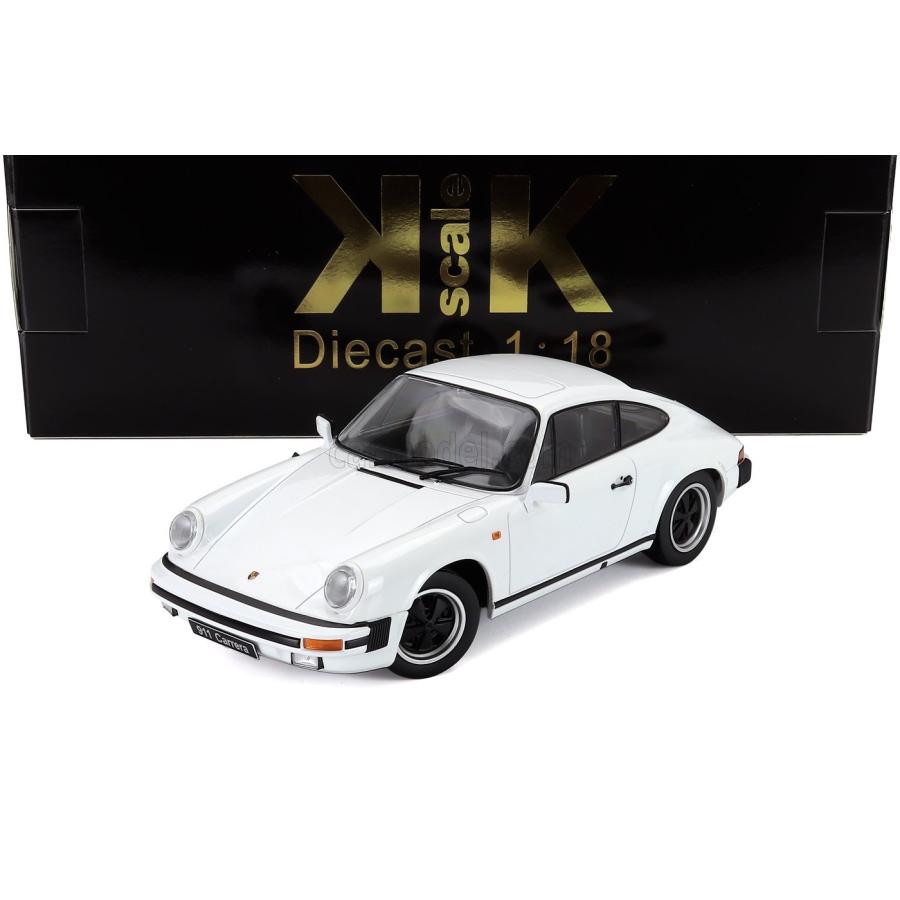 KK-Scale 1/18 ポルシェ911 カレラ 1983 (ホワイト) KKスケール 爆買 ミニカー 1/18 ポルシェ 911 カレラ KK-SCALE 1/18