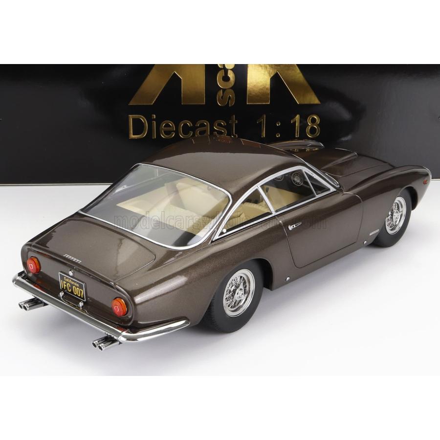 商品サイズ ミニカー 1/18 フェラーリ 250 GT KK-SCALE 1/18 FERRARI 250 GT LUSSO 1962 BROWN MET KKDC181023