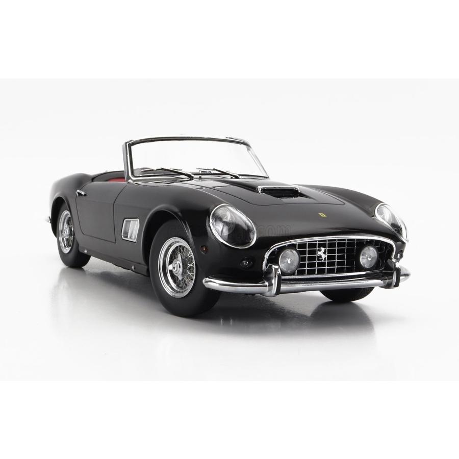 ミニカー 1/18 フェラーリ 250GT カリフォルニア KK-SCALE 1/18 FERRARI 250GT CALIFORNIA SPIDER WITH HARD-TOP 1961 BLACK KKDC181043｜a-mondo2｜06