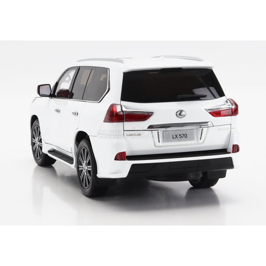 トヨタ ミニカー 1/18 レクサス LX570 SUV LCD-MODEL LEXUS 2022 WHITE
