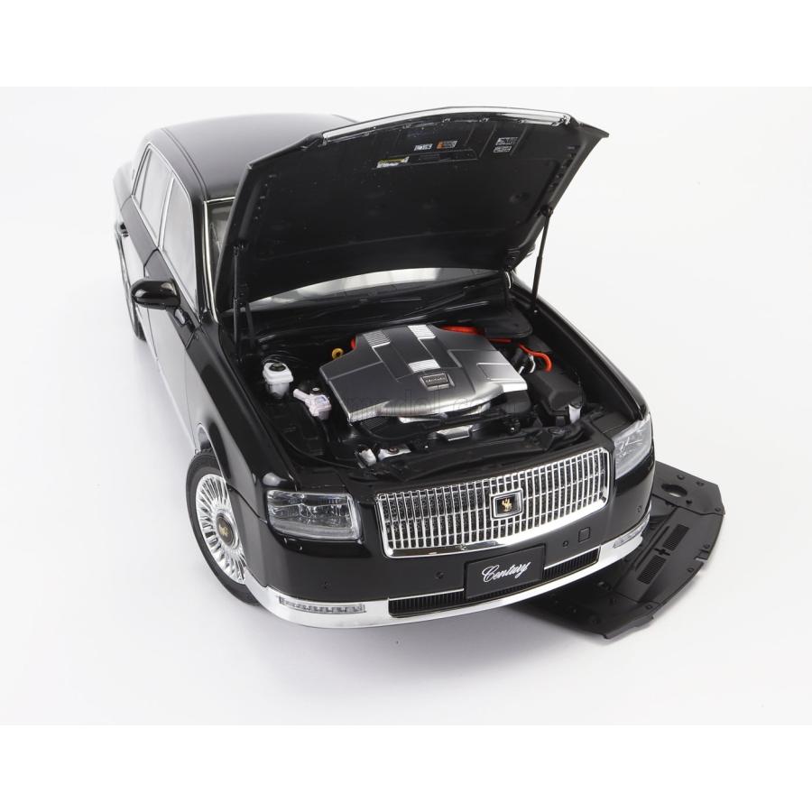 LCD MODELS 1/18 Toyota CENTURY ブラック 1-18 Toyota Century Diecast model car -Black color-力成达