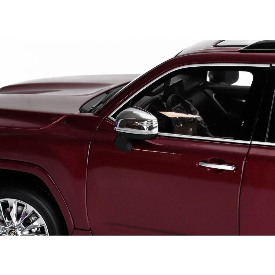 新発売 LCD 1/18 トヨタ ランドクルーザー LC300 ZX ミニカー 液晶ダイキャストモデル 1/18 スケールランドクルーザー LC300