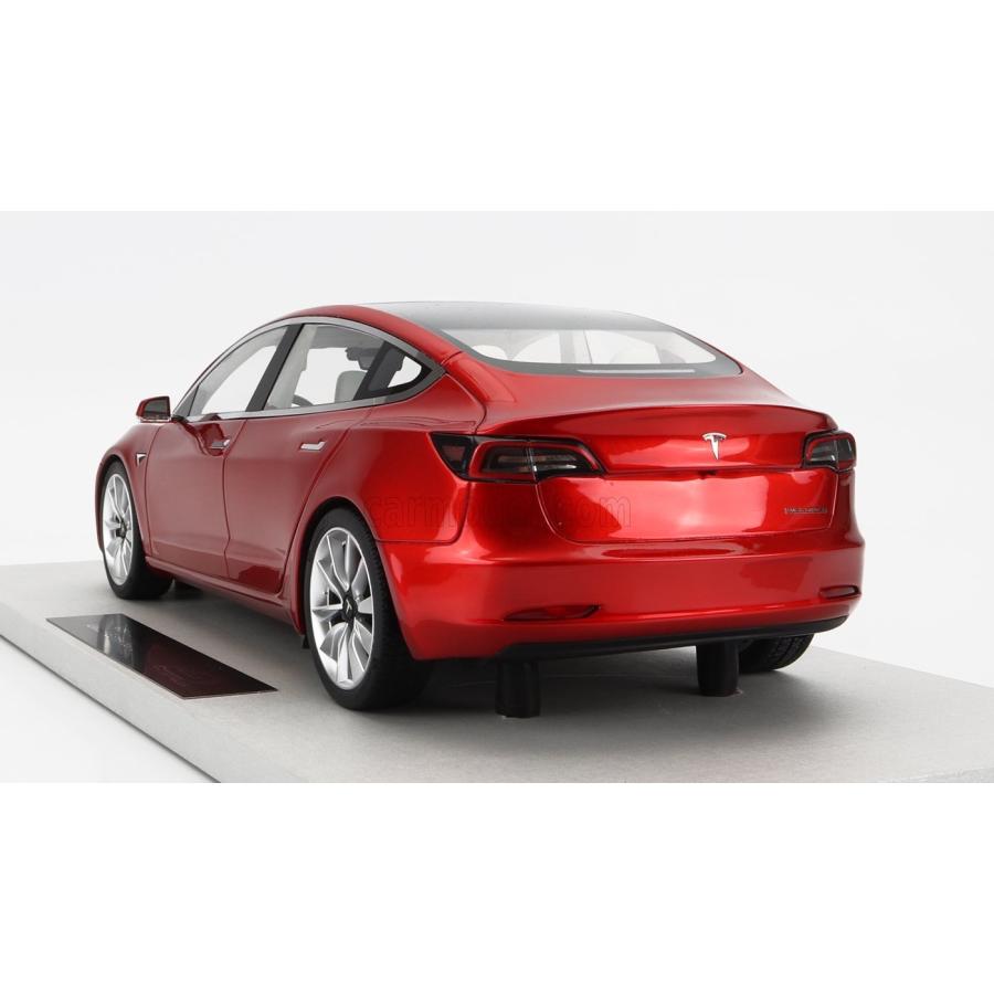 お値下げ ミニカー 1/18 テスラ モデル3 LS-COLLECTIBLES 1/18 TESLA MODEL 3 2017 RED LS074A 【UOI6690094897】(23322円)