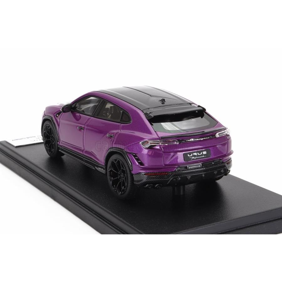 ミニカー 1/43 ランボルギーニ ウルス SUV LOOKSMART 1/43 LAMBORGHINI URUS PERFORMANTE 2022 VIOLA MITHRAS - PURPLE CARBON LS537F｜a-mondo2｜05