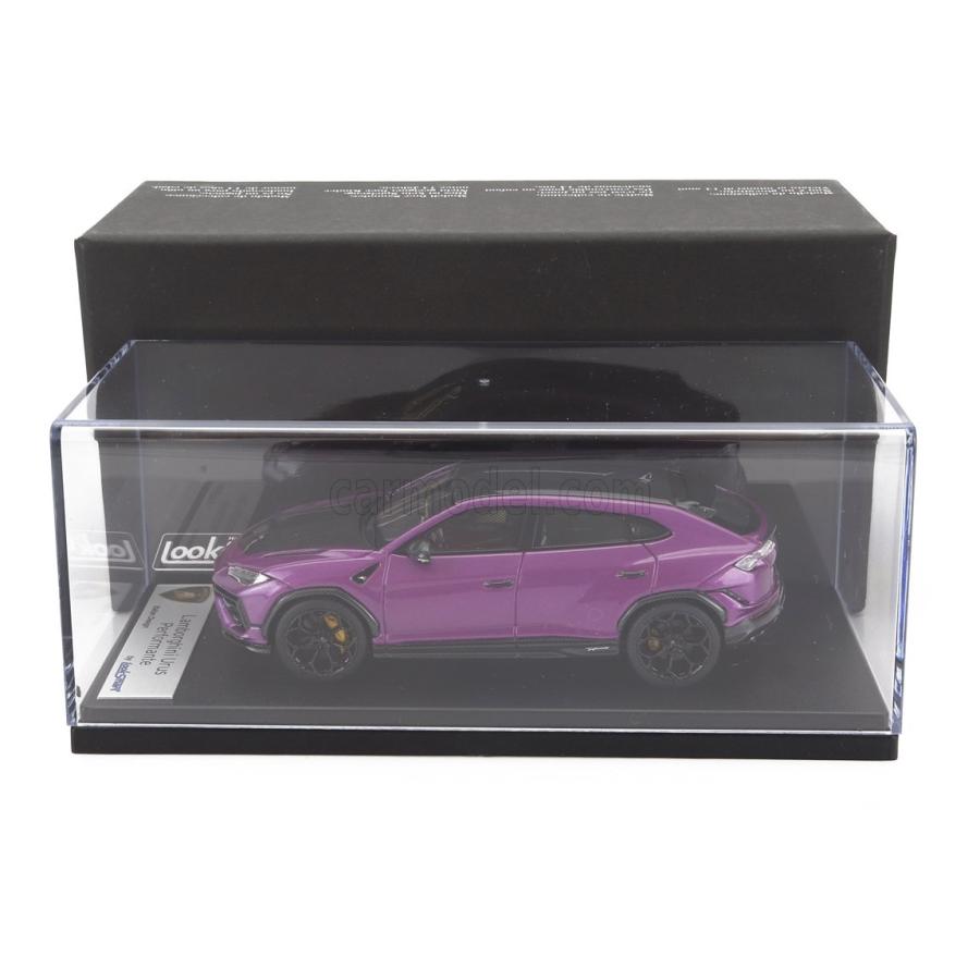 ミニカー 1/43 ランボルギーニ ウルス SUV LOOKSMART 1/43 LAMBORGHINI URUS PERFORMANTE 2022 VIOLA MITHRAS - PURPLE CARBON LS537F｜a-mondo2｜06