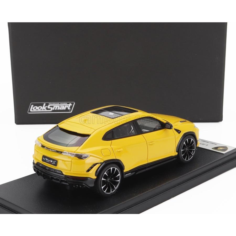 ミニカー 1/43 ランボルギーニ ウルス SUV LOOKSMART 1/43 LAMBORGHINI URUS S 2023 GIALLO AUGE - YELLOW LS539B｜a-mondo2｜02