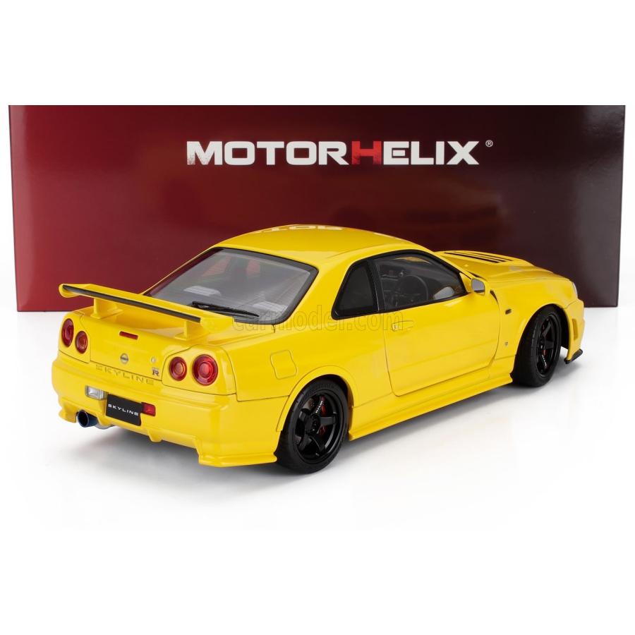 ミニカー 1/18 GTR34 日産スカイライン GT-R (BNR34) の 1/18 スケールミニカーが CAMSHOP