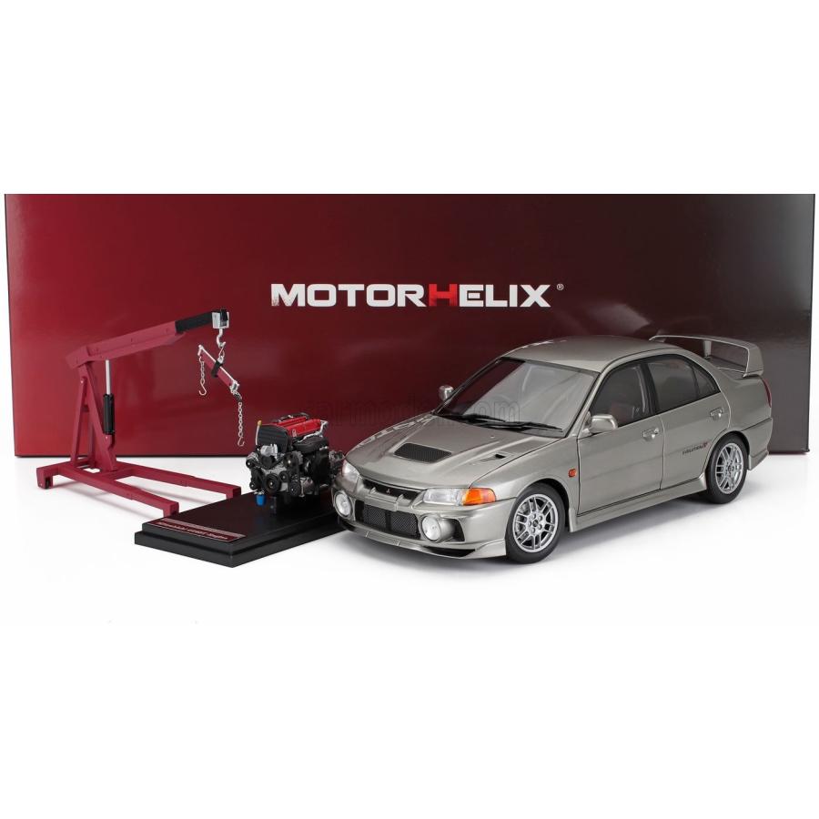 三菱（MITSUBISHI） ミニカー 1/18 ランサー EVO MOTORHELIX 1/18