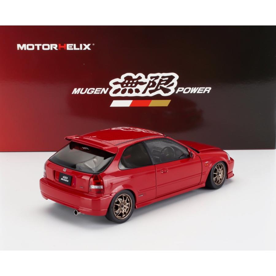 ホンダ ミニカー 1/18 シビック MOTORHELIX HONDA CIVIC EK9 TYPE R