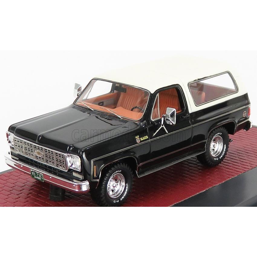 人気が高い ミニカー アメ車 1 43 シボレー ブレイザー Matrix Scale Models 1 43 Chevrolet Blazer K5 4x4 1978 Black White Mx302 3 日本産 Www Thedailyspud Com
