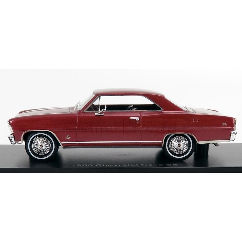 ミニカー アメ車 1 43 シボレー ノヴァ Neo Scale Models Chevrolet Nova Ss Hard Top Closed 1966 Dark Red Met Neo Neo ミニカーショップ ええもん堂 通販 Yahoo ショッピング