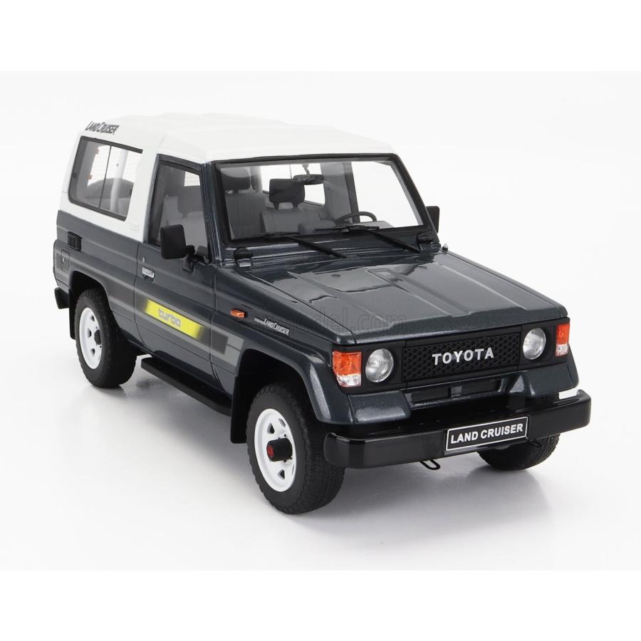 ミニカー 1/18 トヨタ ランドクルーザー OTTO-MOBILE 1/18 TOYOTA LAND CRUISER LJ73 1987 GREY OT437｜a-mondo2｜04