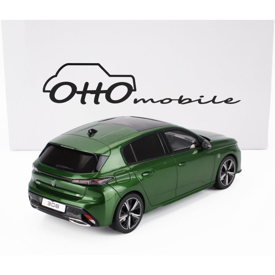 1/18 otto プジョー308 グリーン ミニカー 1/18 OTTO 2022 Peugeot 308 GT (Olive Green) Car Model