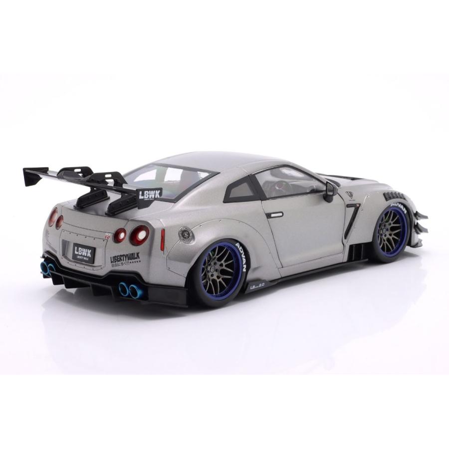 SOLIDO ミニカー 1/18 日産 GT-R R35 リバティウォーク ボディキット