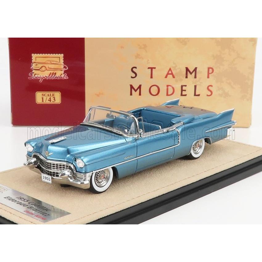 ミニカー アメ車 1 43 キャデラック エルドラド Stamp Models 1 43 Cadillac Eldorado Biarritz 1955 Open Top Bahama Blue Met Stm Stm ミニカーショップ ええもん堂 通販 Yahoo ショッピング