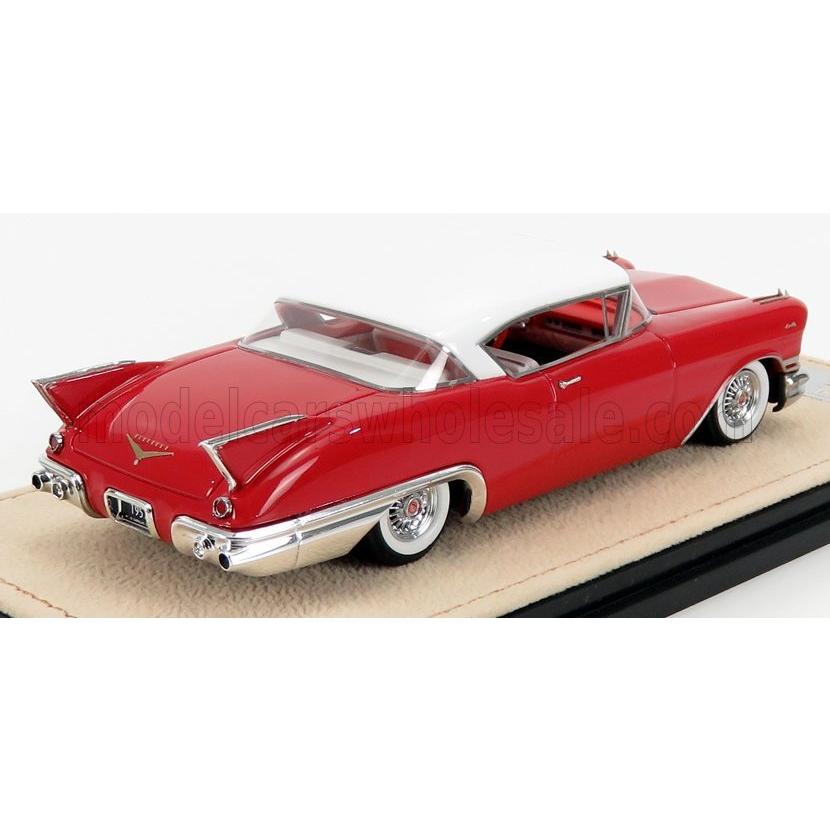 華麗 Cabriolet Biarritz Eldorado Cadillac 1 43 Stamp Models エルドラド キャデラック 1 43 アメ車 ミニカー Closed Stm Met Rose Dusty 1957 車