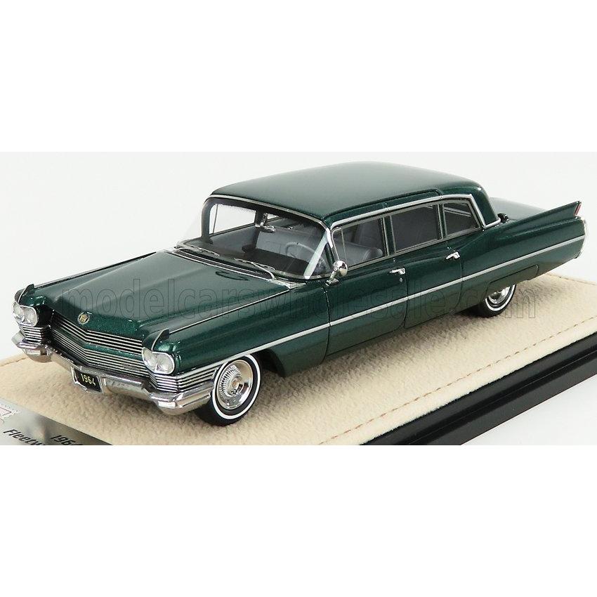 ミニカー アメ車 1 43 キャデラック フリートウッド 75 Stamp Models 1 43 Cadillac Fleetwood 75 Limousine 1964 Green Met Stm Stm ミニカーショップ ええもん堂 通販 Yahoo ショッピング