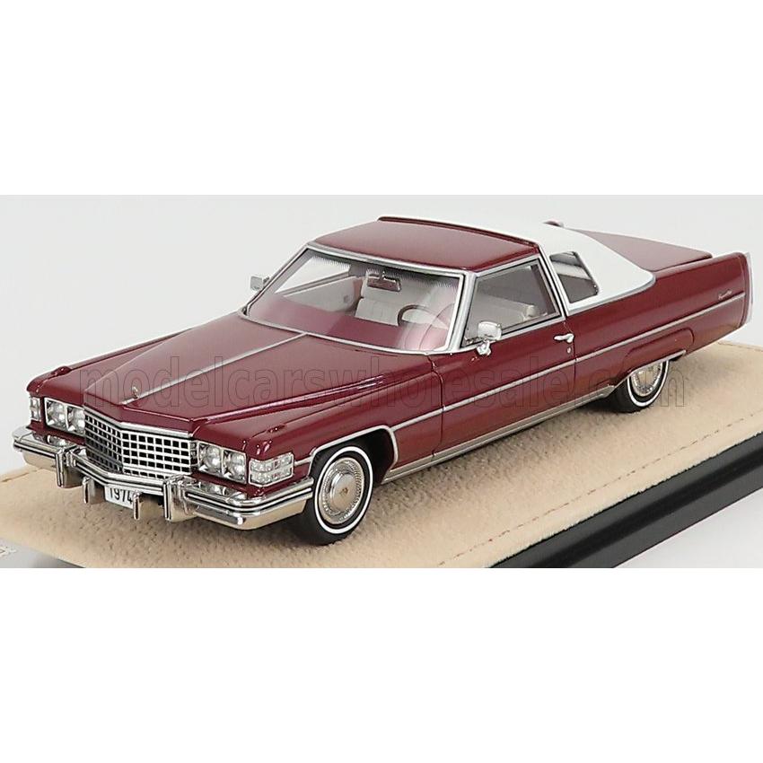 ミニカー アメ車 1 43 キャデラック クーペ デビル Stamp Models 1 43 Cadillac Cadillac Coupe Deville 1974 Cranberry Met Stm Stm ミニカーショップ ええもん堂 通販 Yahoo ショッピング
