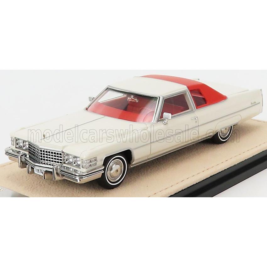 ミニカー アメ車 1 43 キャデラック クーペ デビル Stamp Models 1 43 Cadillac Cadillac Coupe Deville 1974 Cotillion White Stm Stm ミニカーショップ ええもん堂 通販 Yahoo ショッピング
