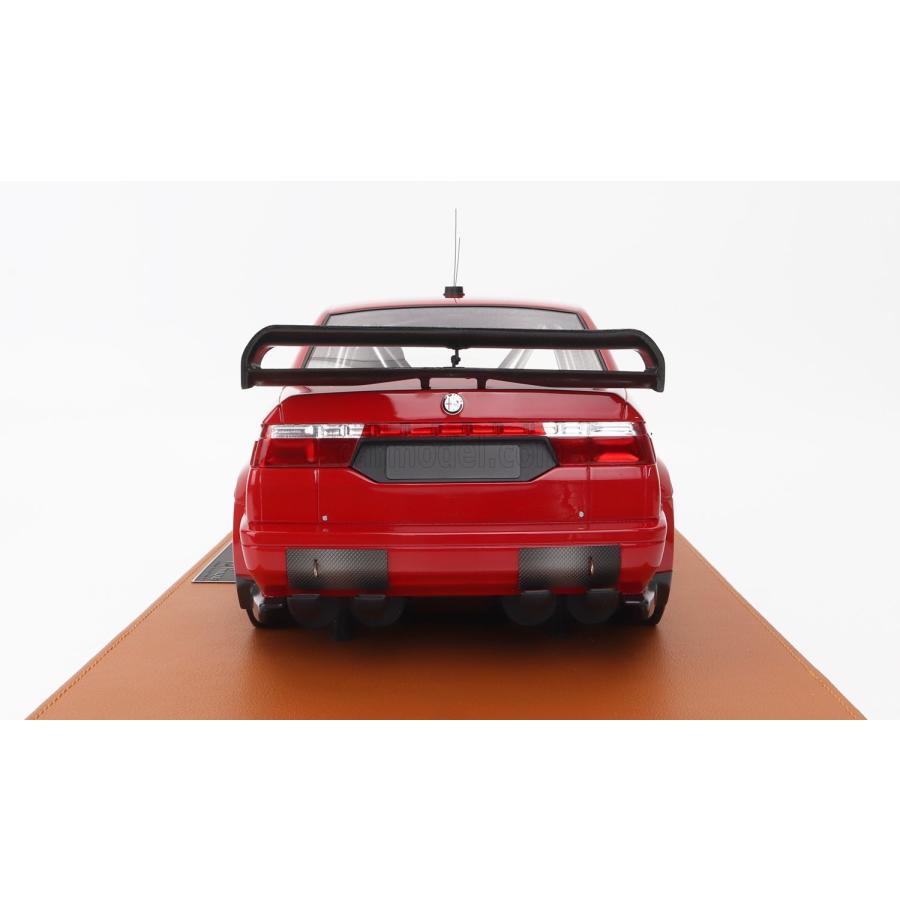 ミニカー 1/12 アルファロメオ 155 TOPMARQUES 1/12 ALFA ROMEO 155 V6 TI PRESS VERSION 1993 RED TMR12-21A｜a-mondo2｜07