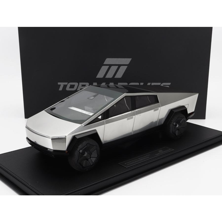 Tesla Cybertruck 1:18スケール　テスラ　サイバートラック トップマルケス（TOP MARQUES） ミニカー 1/18 テスラ サイバー