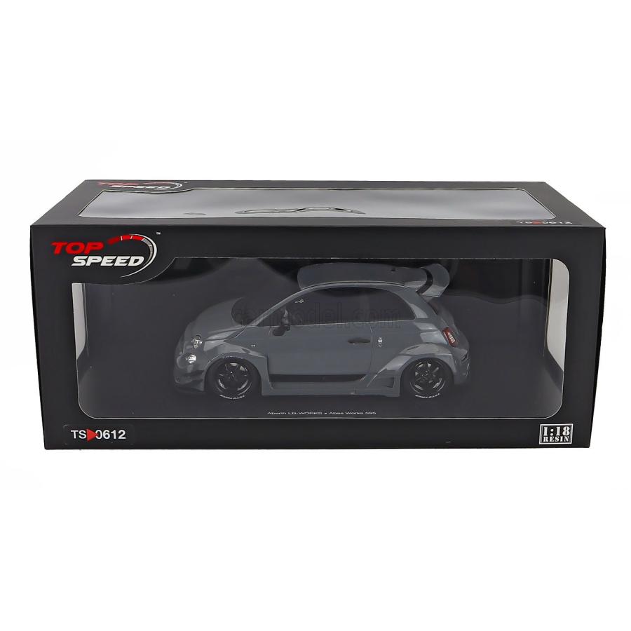 ミニカー 1/18 アバルト 595 TRUESCALE FIAT NUOVA 500 ABARTH LB
