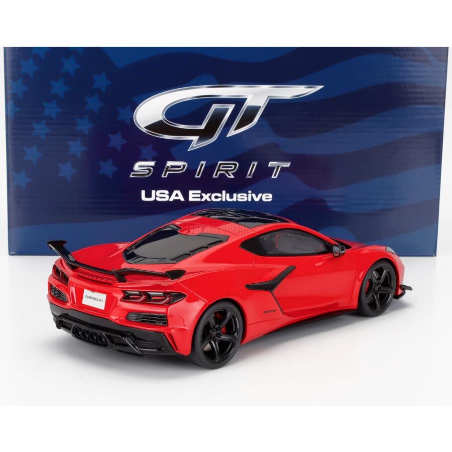 シボレー コルベット ミニカー 赤 ミニカー アメ車 1/18 シボレー コルベット GT-SPIRIT CHEVROLET