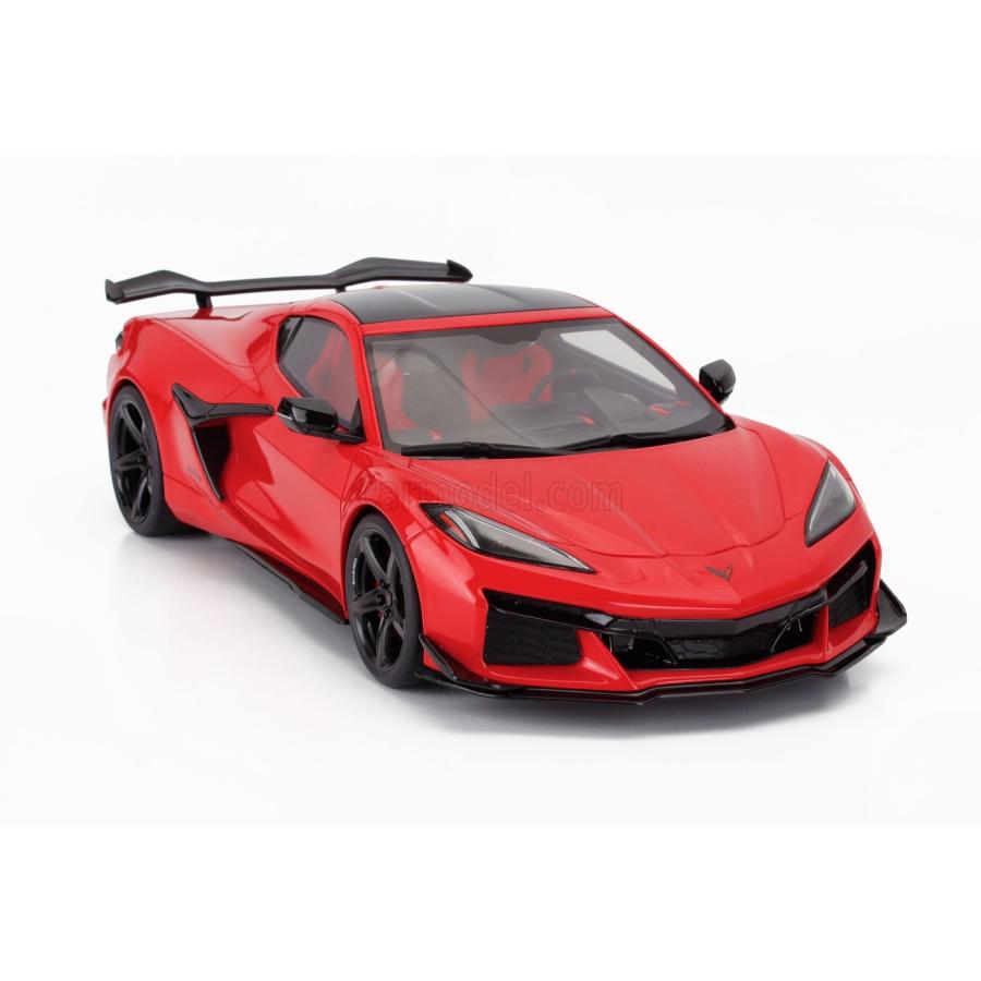 シボレー コルベット ミニカー 赤 GTスピリット ミニカー アメ車 1/18 シボレー コルベット GT