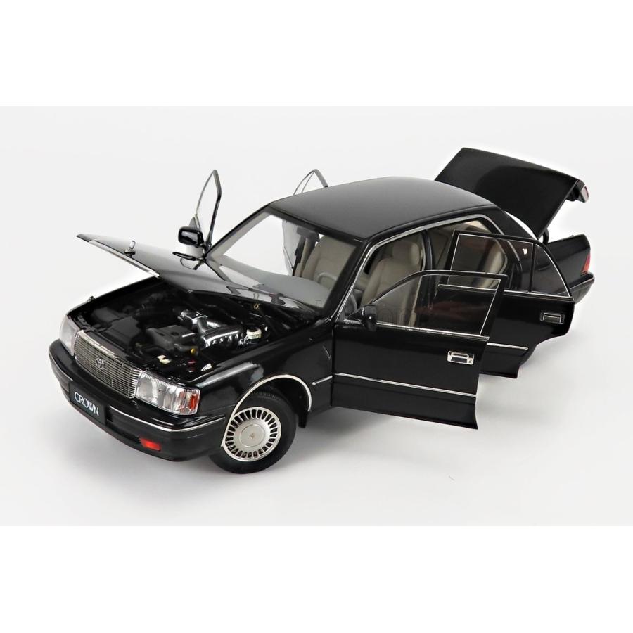 【楽ギフ_のし宛書】 ミニカー トヨタ 1/18 BLACK 2012 CROWN TOYOTA NZG クラウン ミニカー