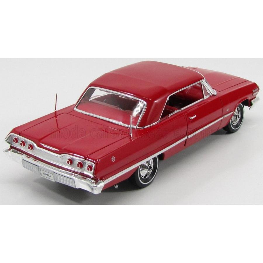 ミニカー アメ車 1 18 シボレー インパラ Welly Chevrolet Impala Hard Top 2 Door 1963 Red Wer Wer ミニカーショップ ええもん堂 通販 Yahoo ショッピング