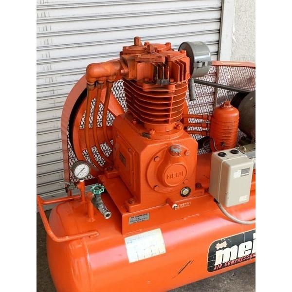 MEIJI/明治 3.7kW 5馬力 給油式レシプロコンプレッサー H-5 / HO MEIJI/明治 3.7kW 5馬力 給油式レシプロコンプレッサー H-5 / HO