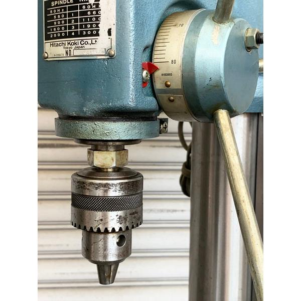 簡易動作確認済【HITACHI/日立工機】卓上ボール盤 BEH-360 13mm 強力形 穴あけ加工 ★直接引取 引取限定・大阪吹田】HITACHI/日立工機 13mm 卓上ボール盤 BD-3602 単