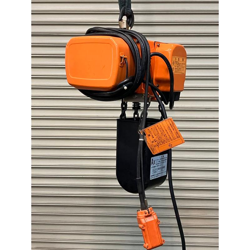 HITACHI/日立 500kg 3m 電動チェーンブロック 1/2S2 / モートル HITACHI/日立 500kg 3m 電動チェーンブロック 1/2S2 / モートル