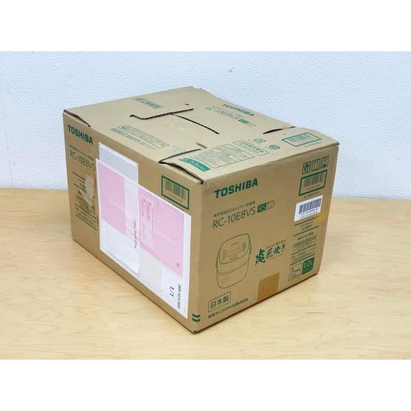 未使用】TOSHIBA/東芝 炎匠炊き 5.5合炊き 真空圧力IHジャー炊飯器 RC