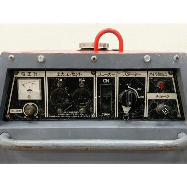 新ダイワ 2.5kVA ガソリンエンジン発電機 EG25M-E 50/60Hz セル