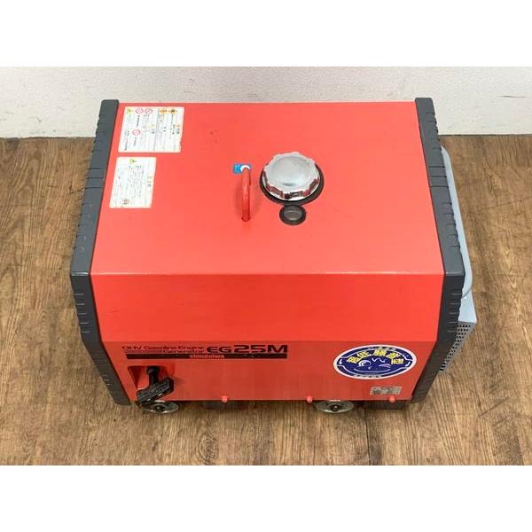新ダイワ 2.5kVA ガソリンエンジン発電機 EG25M-B 50/60Hz 新ダイワ 2.5kVA ガソリンエンジン発電機 EG25M-B 50/60Hz