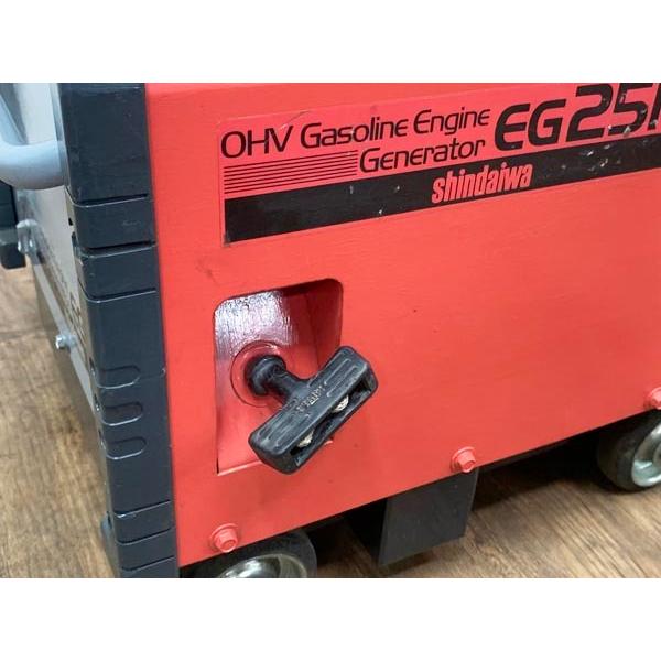 新ダイワ 2.5kVA ガソリンエンジン発電機 EG25M-B 50/60Hz 新ダイワ 2.5kVA ガソリンエンジン発電機 EG25M-B 50/60Hz