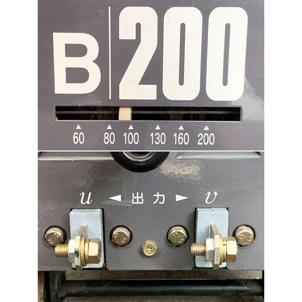 DAIHEN/ダイヘン 200A 交流アーク溶接機 B200 単相200V 60Hz専用 DAIHEN/ダイヘン 200A 交流アーク溶接機 B200 単相200V 60Hz専用