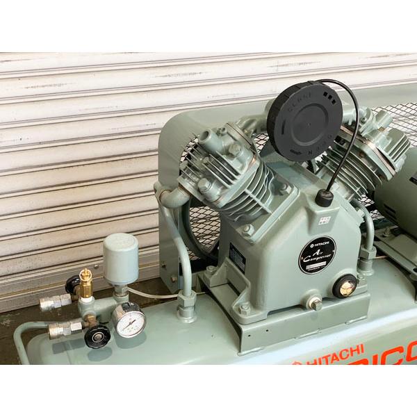 HITACHI/日立 2.2kW 3馬力 給油式レシプロコンプレッサー 2.2P HITACHI/日立 2.2kW 3馬力 給油式レシプロコンプレッサー 2.2P