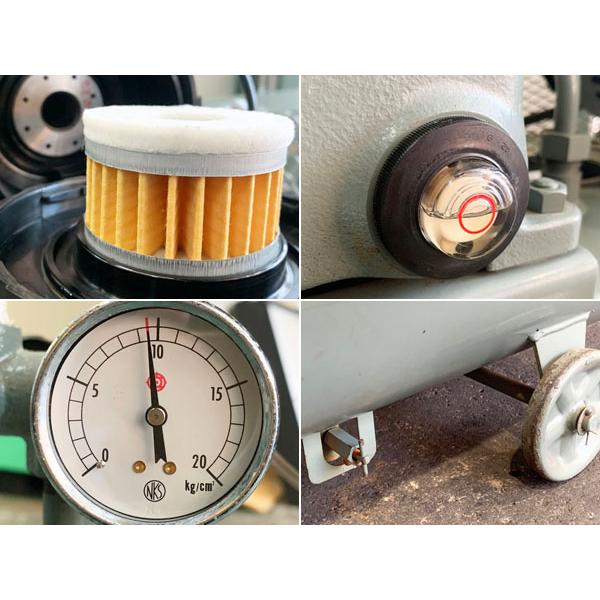 HITACHI/日立 2.2kW 3馬力 給油式レシプロコンプレッサー 2.2P HITACHI/日立 2.2kW 3馬力 給油式レシプロコンプレッサー 2.2P