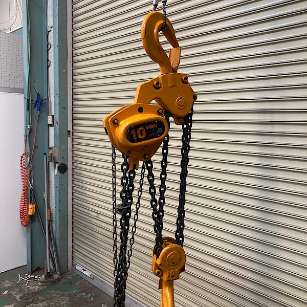 KITO/キトー 10t M3B 手動チェーンブロック 中古品 : 無限堂ヤフー