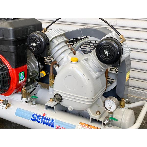 SEIWA/精和産業 3馬力 エンジンコンプレッサー SC-22GM ※No.2※ : 無限