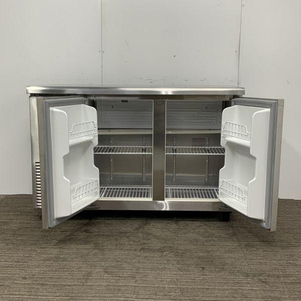 パナソニック　冷蔵コールドテーブル　SUC-N1241J　単相100V　中古　厨房　4ヶ月保証　2021年製　幅1200x奥行450